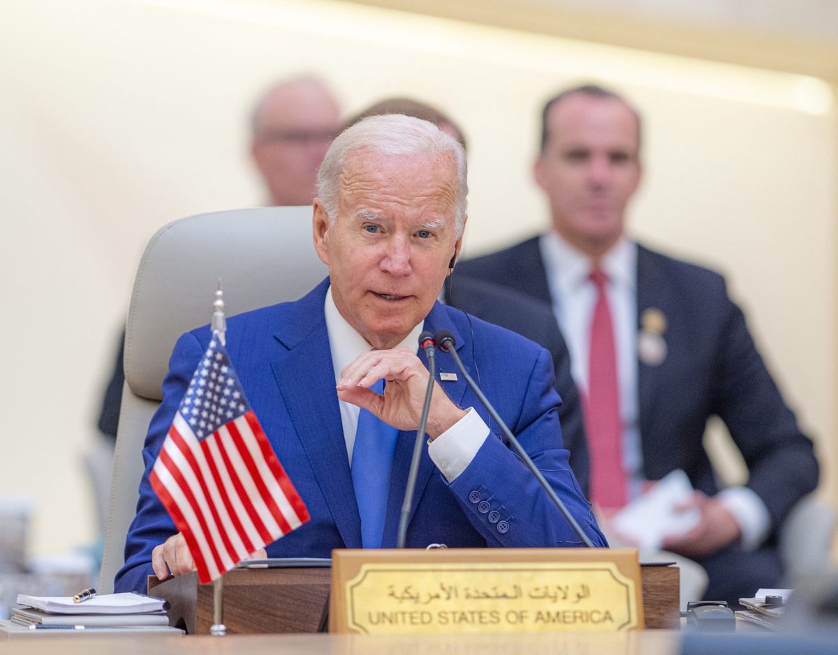 Joe Biden zaliczył słowną wpadkę na Bliskim Wschodzie