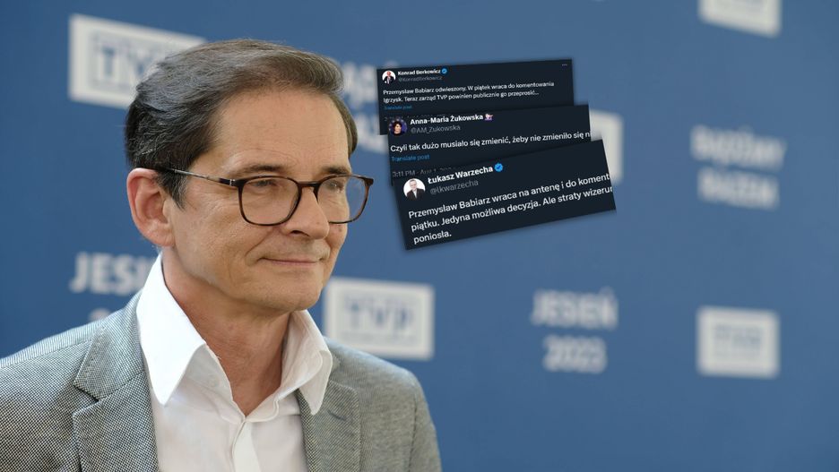 Babiarz wraca do komentowania