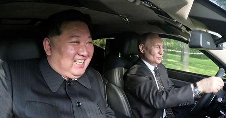 Putin kierowcą Kim Dzong Una. Nagranie trafiło do sieci