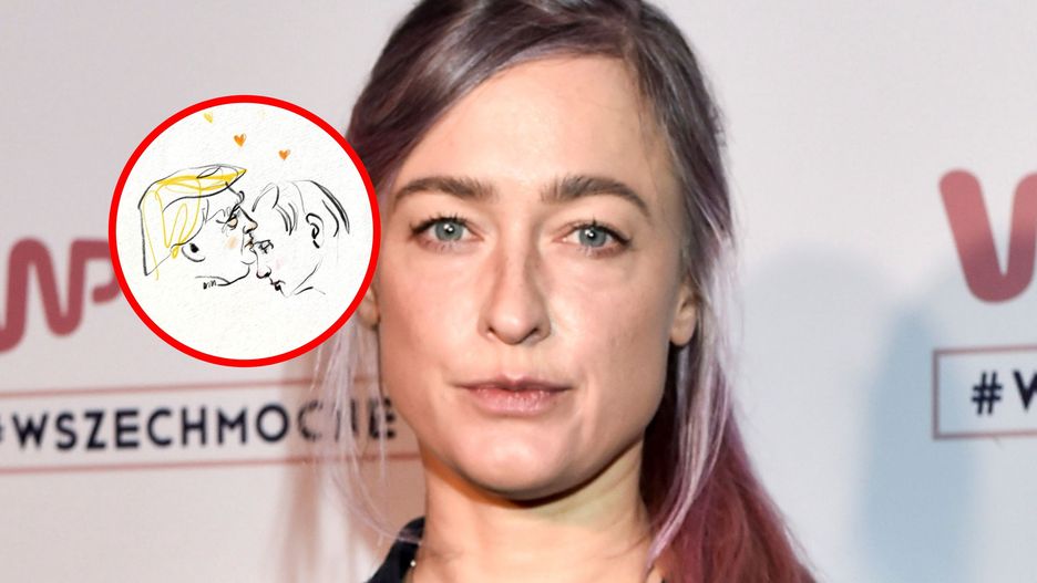 Matylda Damięcka dodała post z okazji walentynek
