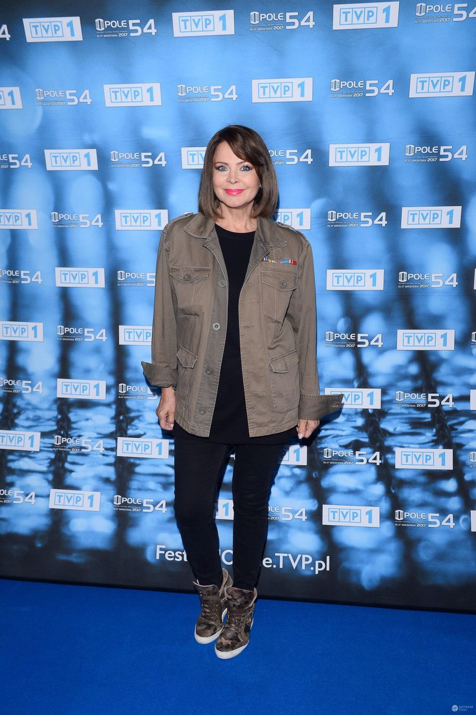 Trojanowska na konferencji Festiwalu Opole 2017