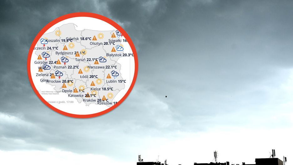 Burze i nawałnice przeszły przez Polskę w niedzielę. W wielu miejscach było naprawdę dynamicznie