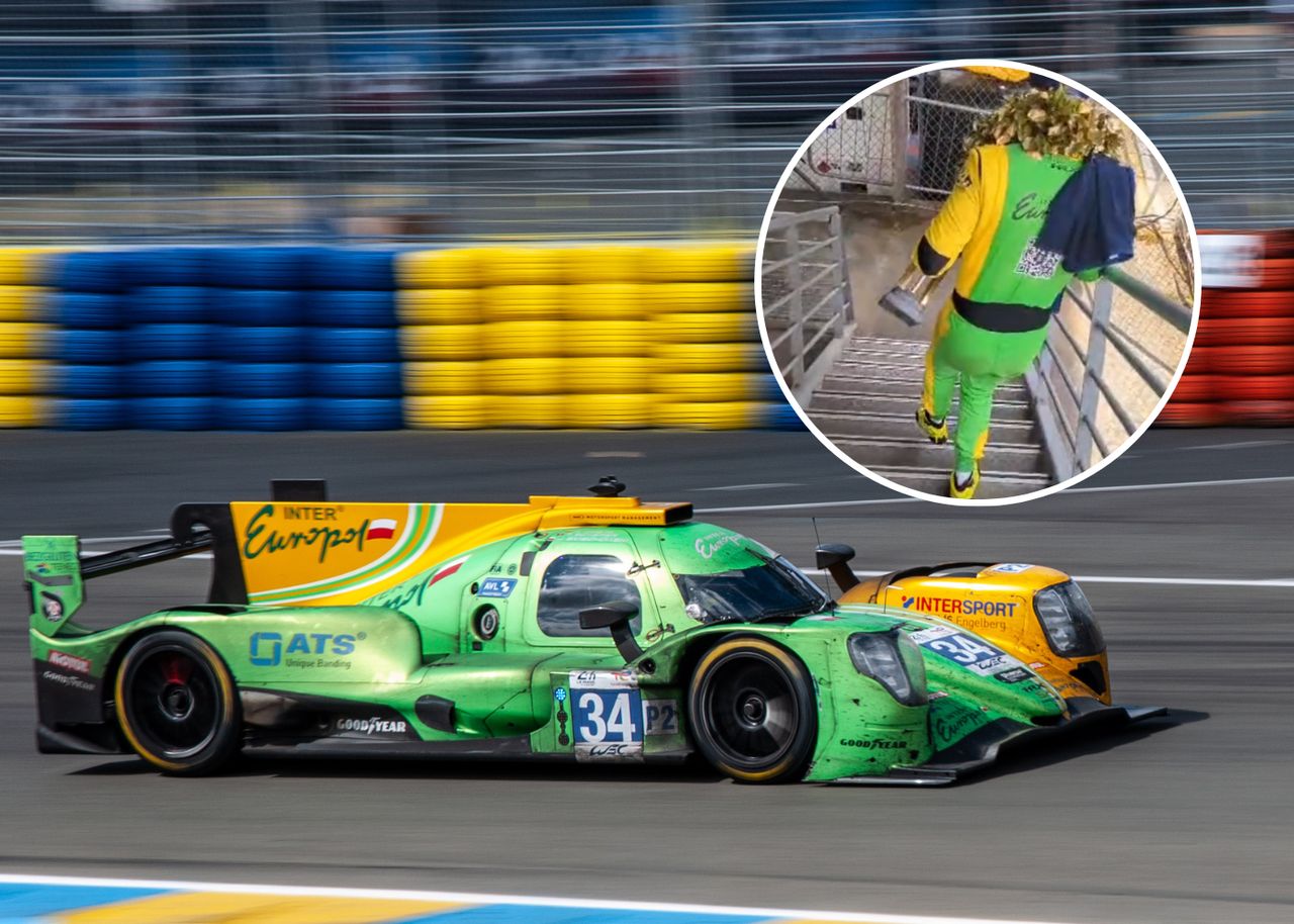 Fabio Scherer ukończył 24h Le Mans z poważną kontuzją stopy