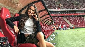 Żona Krychowiaka zainspirowała się Św. Mikołajem. Strój robi furorę