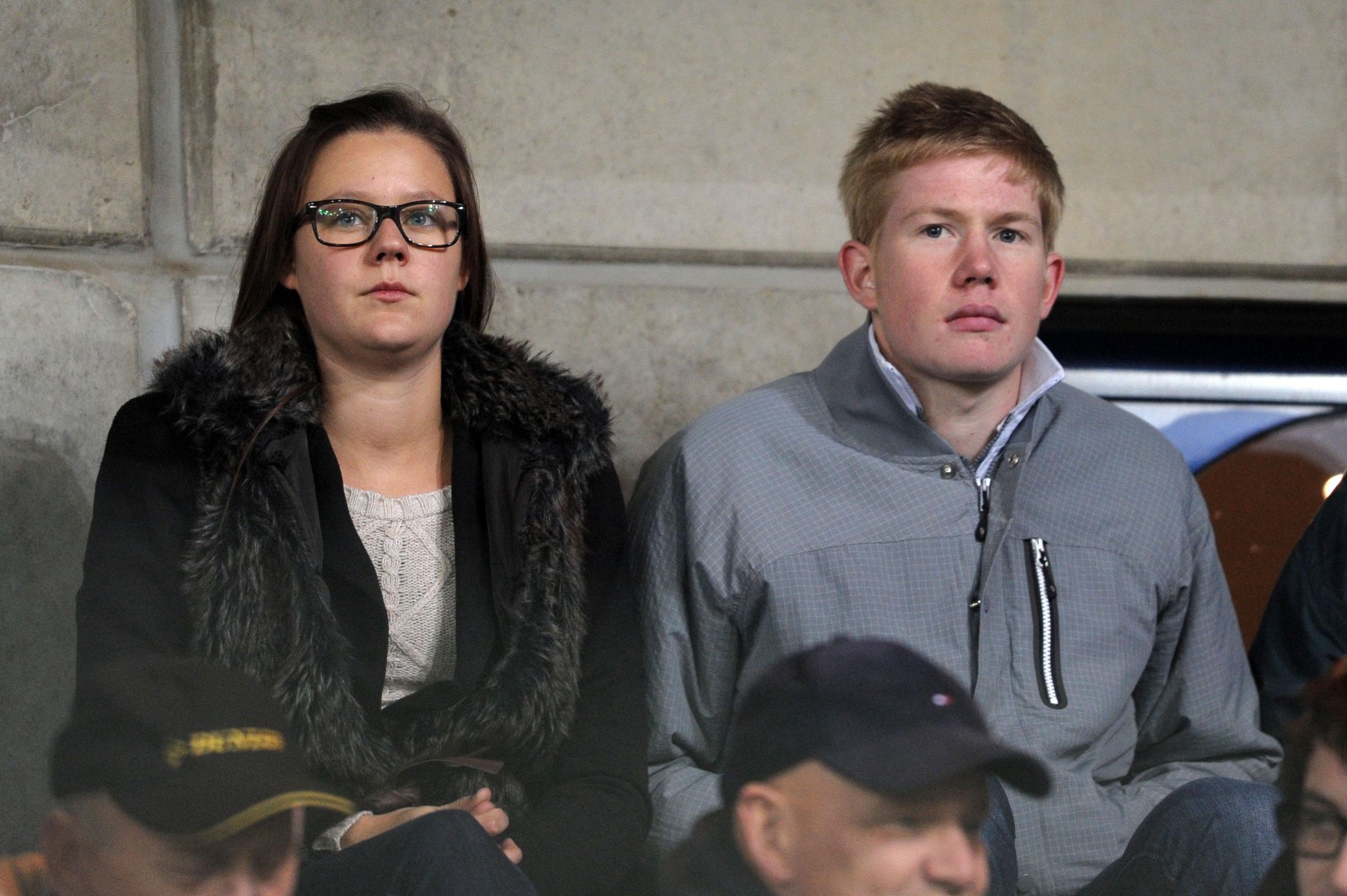 Kevin de Bruyne i Caroline Lijnen w 2011 r.