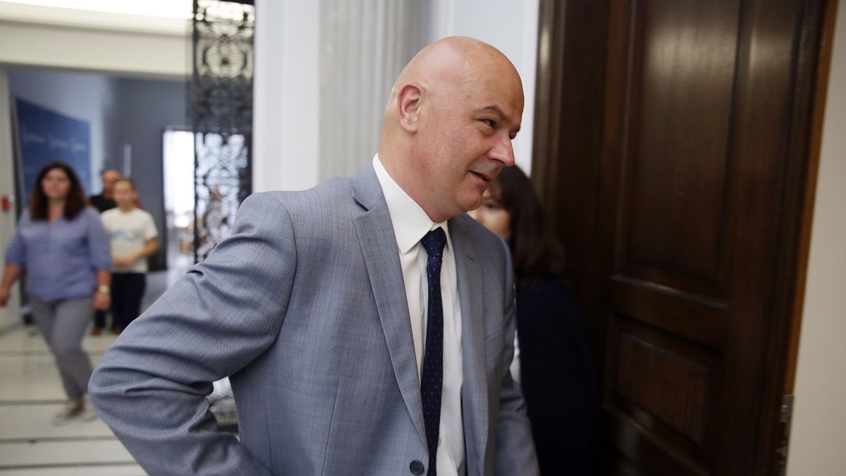 Na zdjęciu Jacek Łyczba
