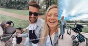 Podekscytowana Barbara Kurdej-Szatan relacjonuje pierwszy spacer z Heniem i chwali się wózkiem (FOTO)