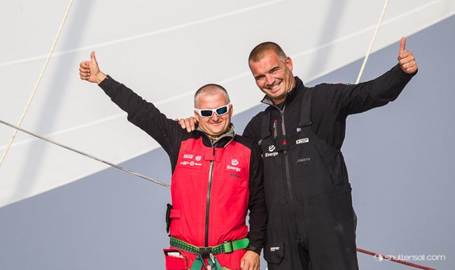 ENERGA z polską załogą na mecie Transat Jacques Vabre 2013