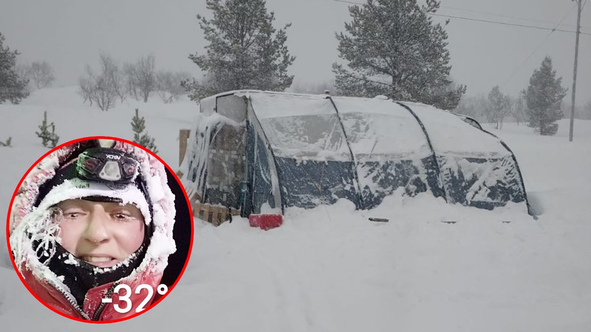 Joanna Szeler od trzech lat żyje w Laponii w przyczepie kempingowej 