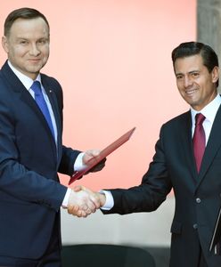 Prezydent Duda odebrał klucz do Miasta Meksyk