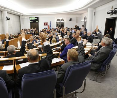 Kontrowersje w Senacie przy głosowaniu nad ustawą o pomocy Ukraińcom. "To polityczna szopka"