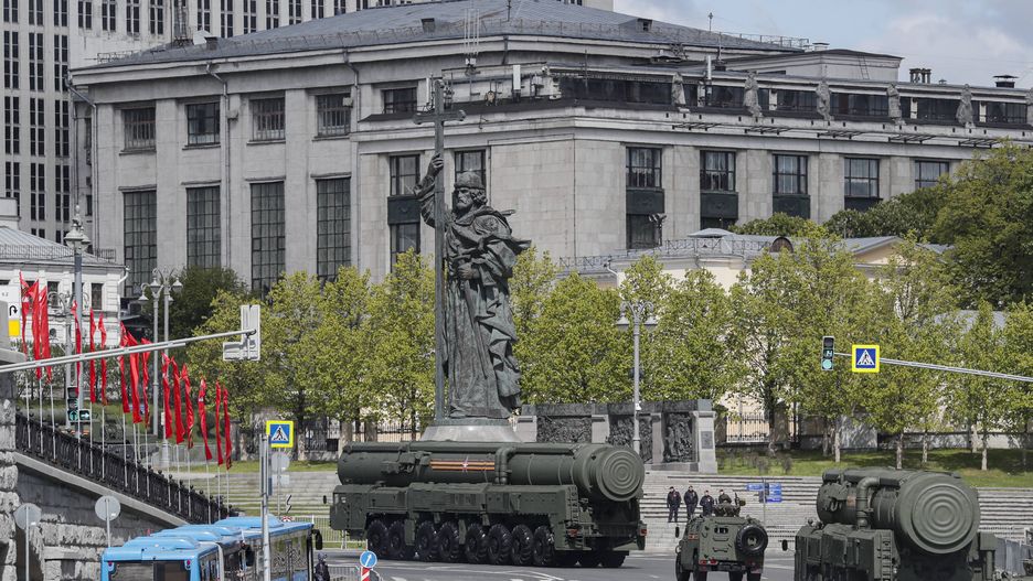 W Rosji przeprowadzono w niedzielę próbę generalną przed coroczną defiladą wojskową z okazji Dnia Zwycięstwa