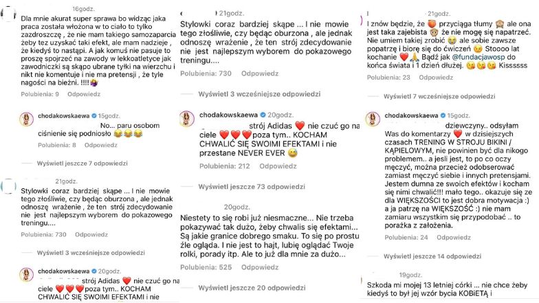 Ewa Chodakowska odpowiada na krytykę jej skąpego stroju