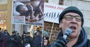 Działacz pro-life chce pieniędzy od Maleńczuka! "Wyrwał mi transparent. Zanim wezwałem policję, już go nie było"