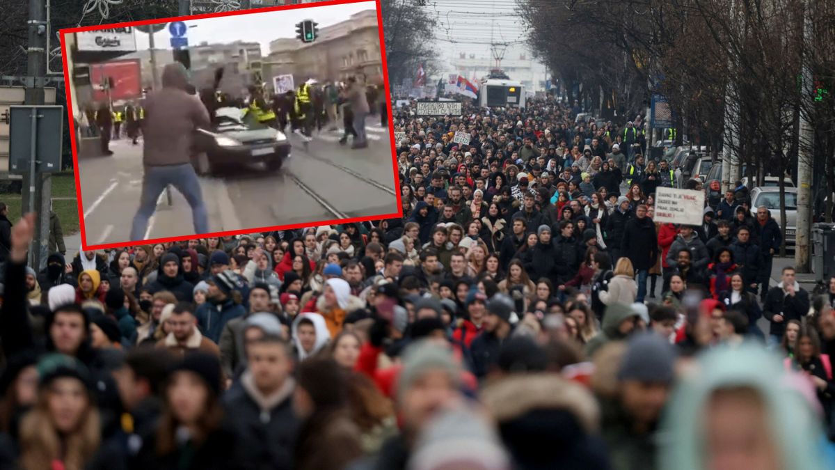 Dramat podczas protestów