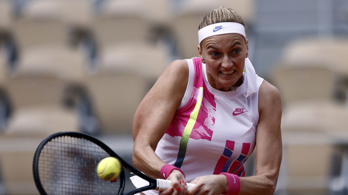 PAP/EPA / YOAN VALAT / Na zdjęciu: Petra Kvitova