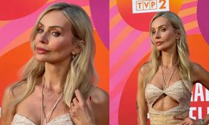 Agnieszka Woźniak-Starak zachwyca w błyszczącej kreacji z wycięciami na "Lecie z Radiem i TVP" (FOTO)