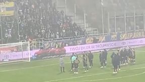 Sceny po meczu Lecha Poznań. Kibice mieli dość