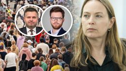 Od lewej: Piotr Bujak, Oskar Sobolewski, Katarzyna Pełczyńska-Nałęcz