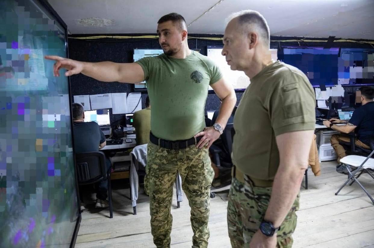 Naczelny dowódca Sił Zbrojnych Ukrainy generał Ołeksandr Syrski