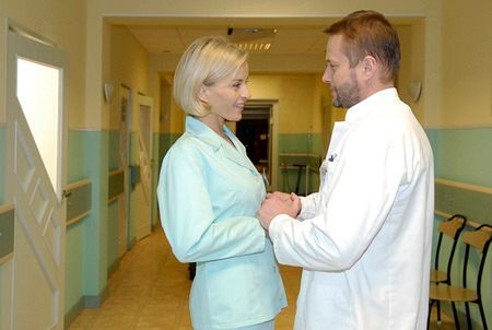 Kadr z serialu Na dobre i na złe