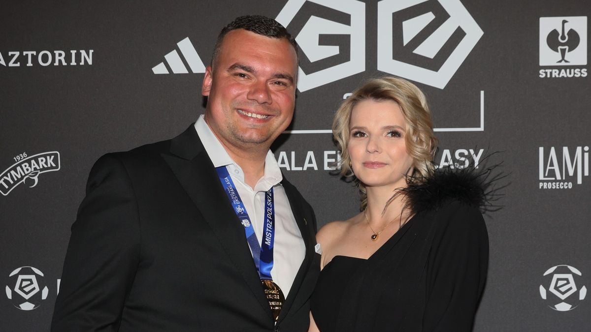 PAP / Leszek Szymański / Na zdjęciu: Adrian Siemieniec z żoną