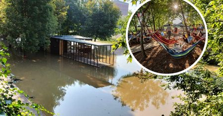 Wrocławskie beach bary już pod wodą. A fala kulminacyjna jeszcze nie nadeszła. "Ten sezon zakończyła powódź"