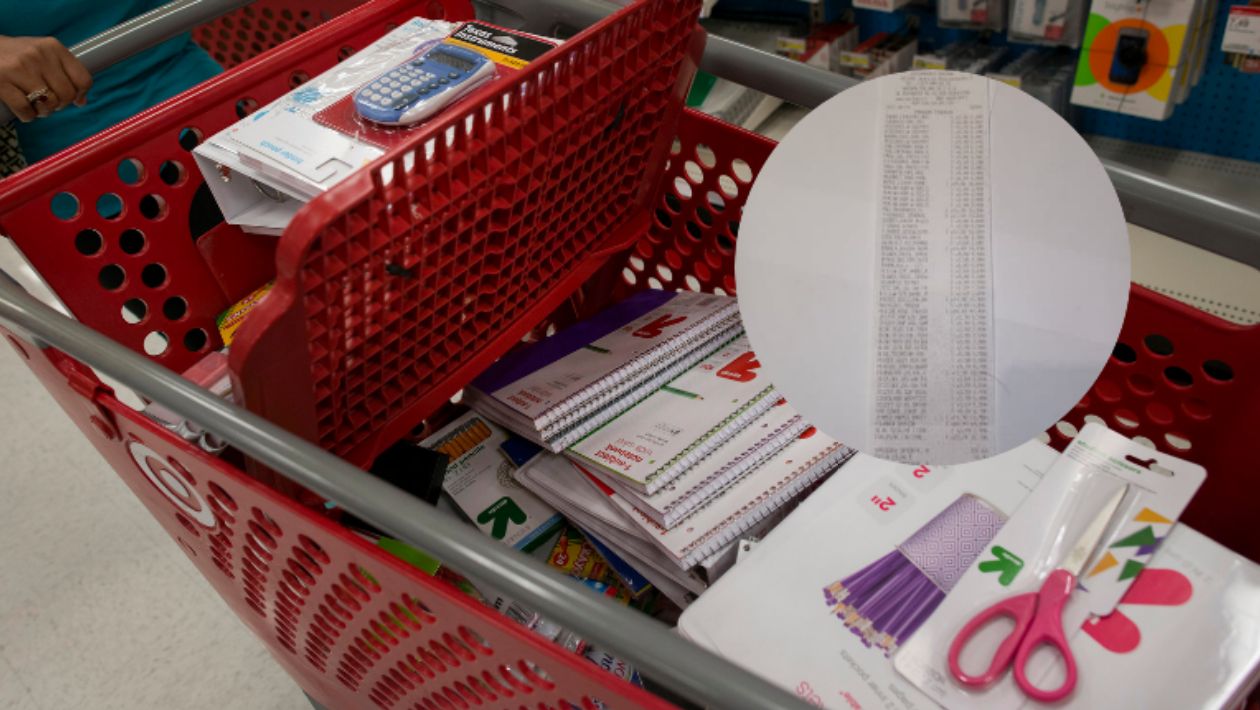 Kupiła najpotrzebniejsze rzeczy dla dziecka do szkoły. Kwota na paragonie ją przeraziła
