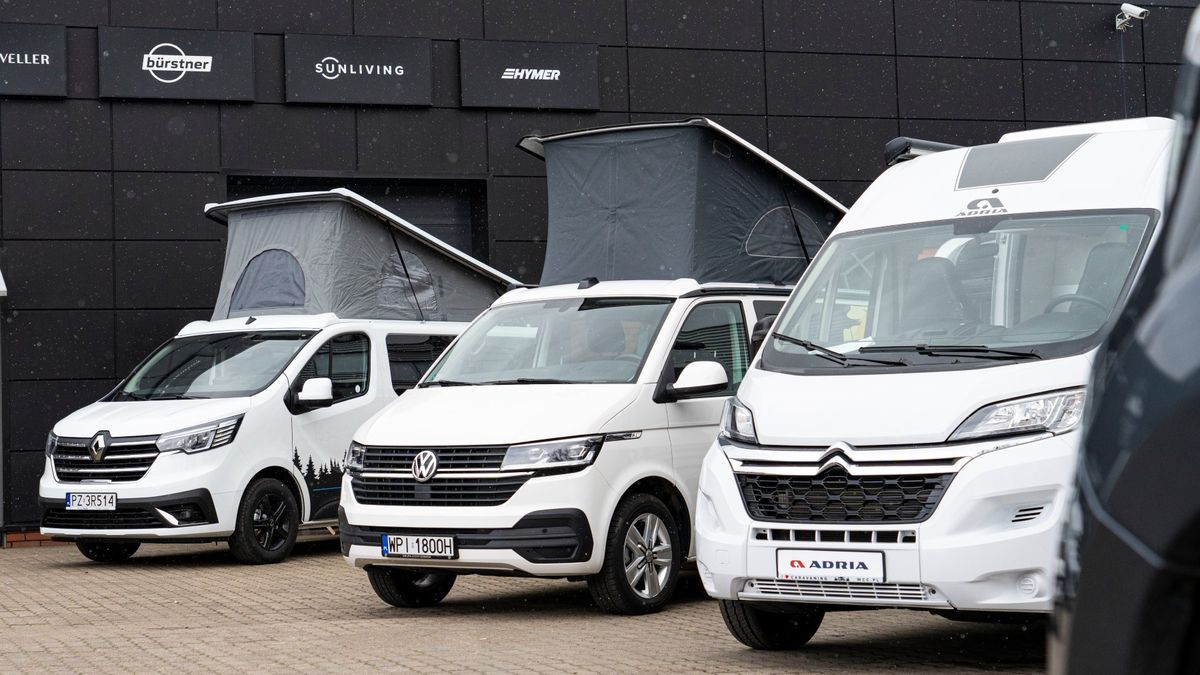 Kampervany cieszą się coraz większym zainteresowaniem. 