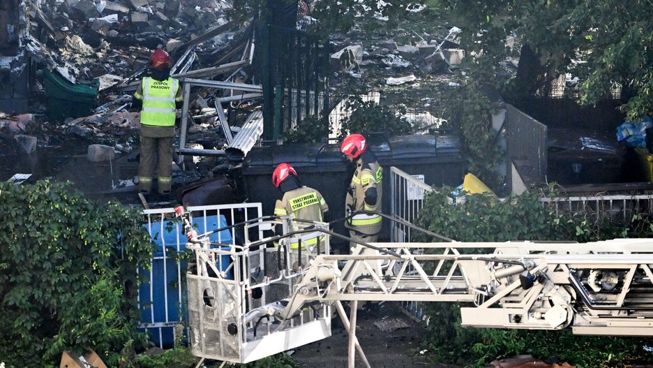 Nowe nagranie z wybuchu w kamienicy