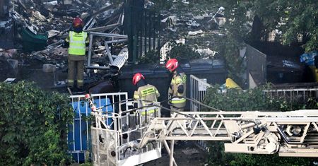 Jest nowe nagranie z wybuchu w Poznaniu. "Od strony podwórza"