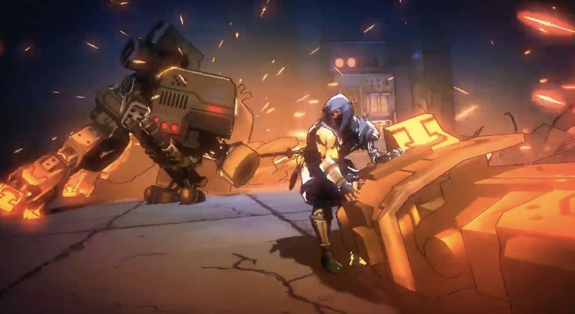 W Yaiba: Ninja Gaiden Z zbijecie mecha jego własną kończyną