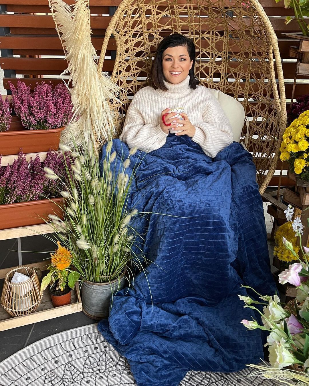 Katarzyna Cichopek - balkon