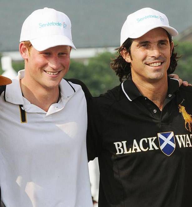 Książę Harry i Nacho Figueras