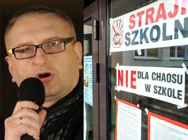 Poseł Pięta o strajku nauczycieli: "Nie liczą się z dobrem dzieci! Wyrzuciłbym ich NA PYSK!"