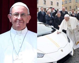 Papież Franciszek dostał lamborghini i... oddał je na cele charytatywne!