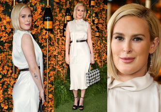 Elegancka Rumer Willis chwali się napompowanymi ustami