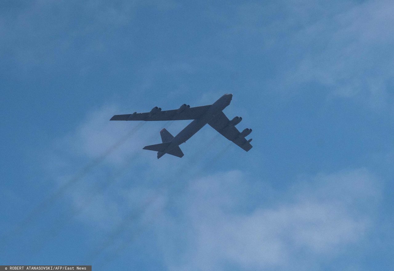 In the photo: B-52 bomber