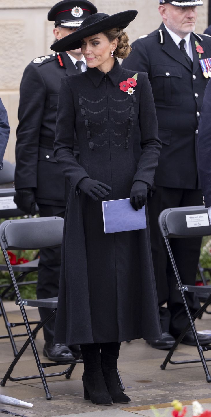Kate Middleton uczestniczy w obchodach Dnia Pamięci