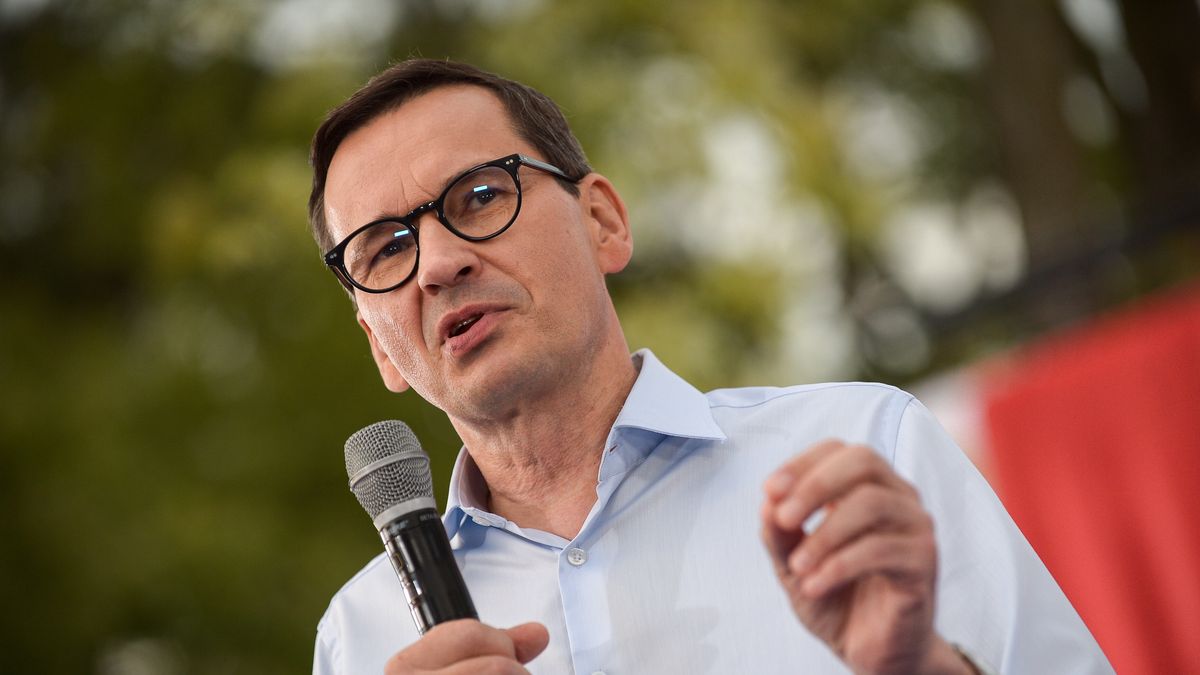 Mateusz Morawiecki
Marcin Obara
kampania, kampania wyborcza, mieszka�cy, polityk, polityka, premier, spotkanie