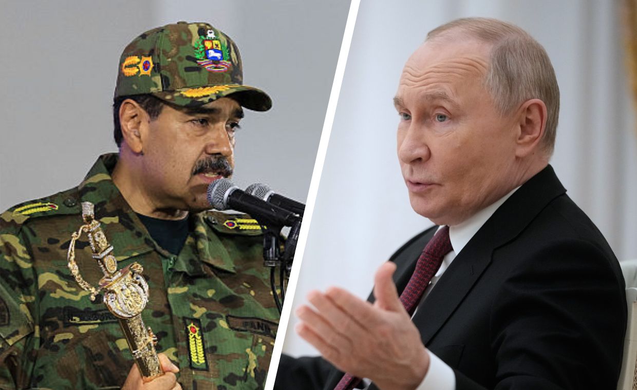 Putin zadzwonił do Maduro. Kreml wspiera władze w Caracas