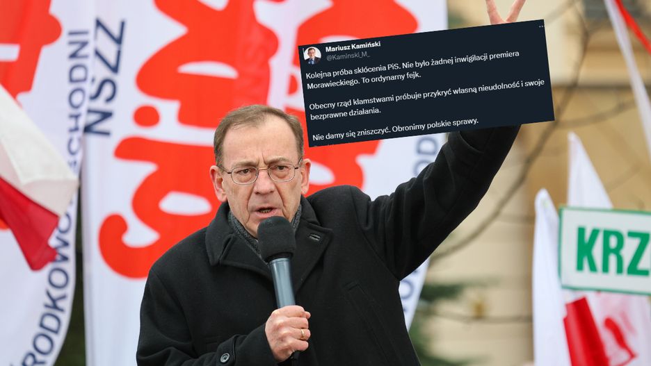 Kamiński reaguje na prasowe doniesienia