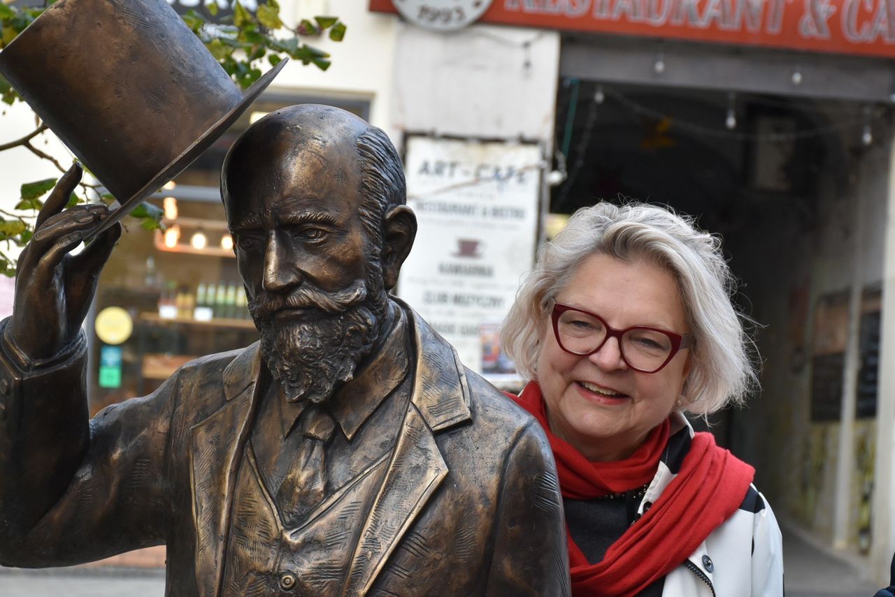 Rybnik: W centrum miasta stanął pomnik burmistrza Otto Günthera