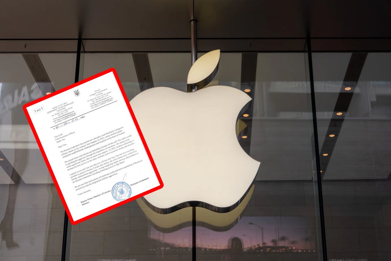 Ukraina apeluje do Apple o pomoc