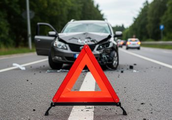 Wypadek na DK19. Zderzenie auta osobowego z ciężarówką