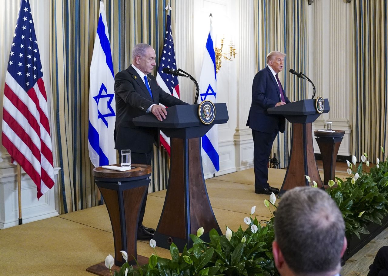 Wojna w Strefie Gazy. Trump i Netanjahu o zakończeniu konfliktu