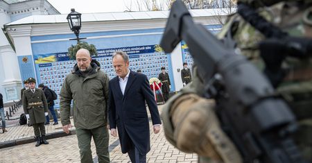 Tusk w Kijowie. "Nie ma rzeczy ważniejszej"