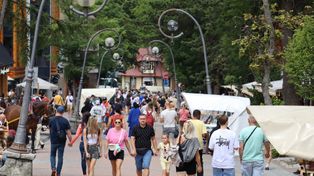 Zakopane bez tłumów w połowie lipca. Turystyczny sezon się spóźnia