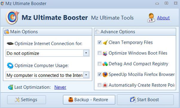 Mz 7 Optimizer: "kombajn", który przyspieszy Twojego Windowsa w pięć minut 4