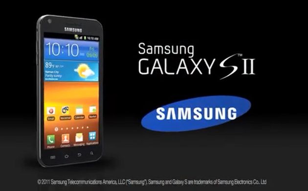 Samsung Galaxy S II (fot. YouTube.com)